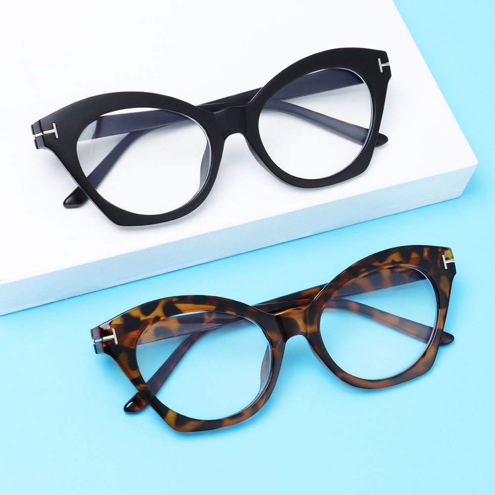 MOILY Fashion Anti-Blue Light Eyewear Computer Retro Spectacles Frames Optical Glasses Vision Care Irregular Anti-Radiation Vintage Eyeglasses