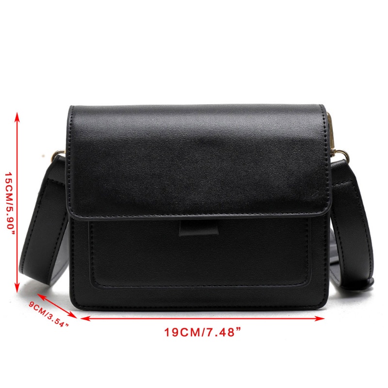 Túi Đeo Chéo Vai Bằng Da Có Dây Điều Chỉnh Thời Trang Dành Cho Nữ