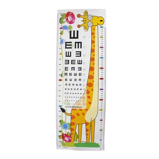 Decal dán tường thước đo chiều cao cho bé