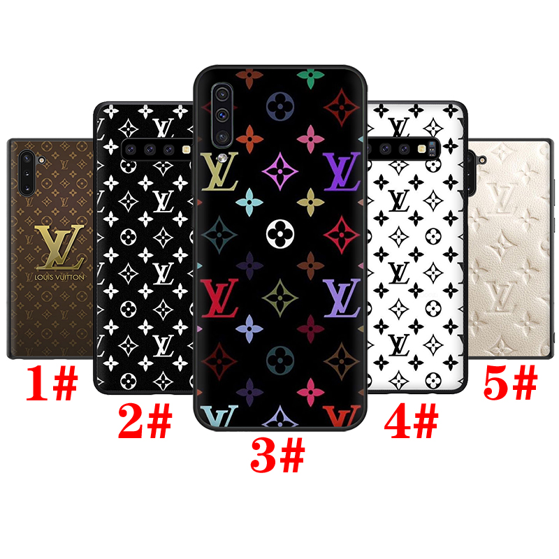 267Z LV Logo Soft Silicone Phone Case Samsung A11 A21 A21S A41 A51 A71 A81 A91 A70 A70S