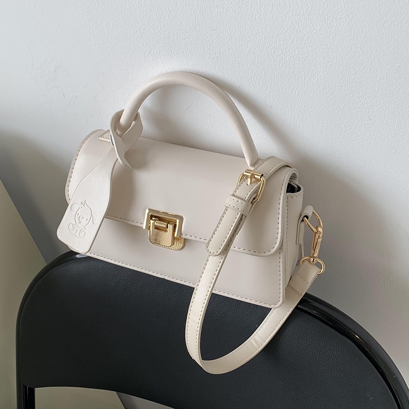 Túi đeo vai IELGY màu trơn phong cách cổ điển thời trang cho nữ