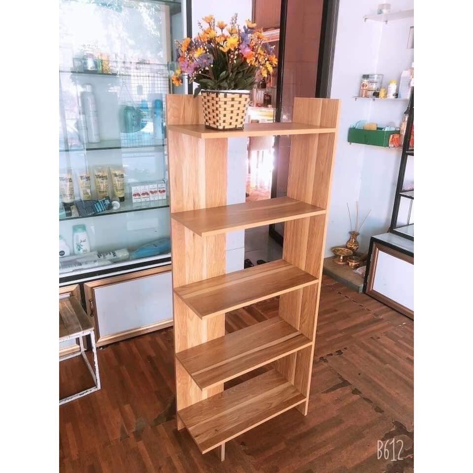 Kệ Sách 5 Tầng Lắp Ghép Gỗ MDF Thông Minh Sea Decor