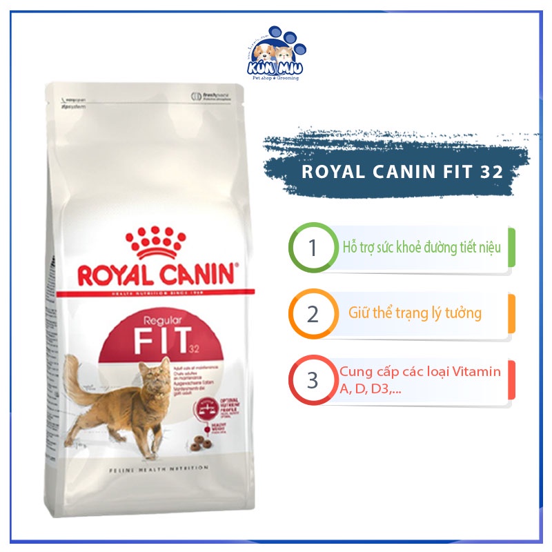 Thức ăn dạng hạt Royal Canin Pháp dành cho mèo mọi lứa tuổi