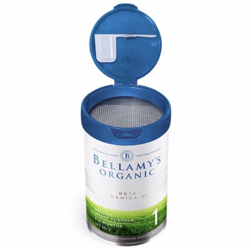 Sữa bột Bellamy's Organic hữu cơ số 1 , 2 , 3 Lon 900g