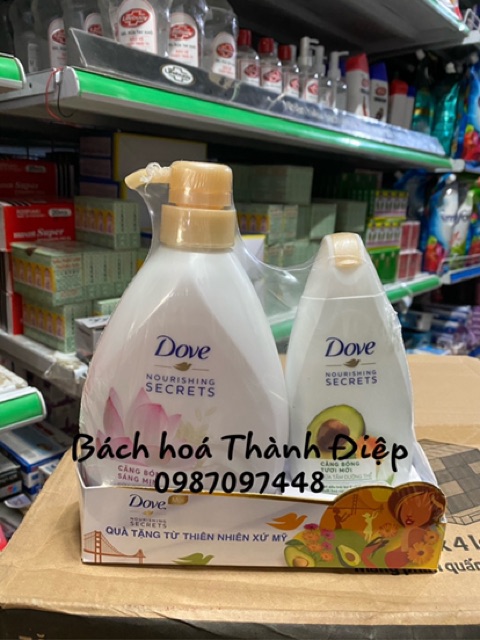 Sữa Tắm Dove Dưỡng Thể Căng Bóng 530g ( kèm sữa tắng 200 g ) | BigBuy360 - bigbuy360.vn