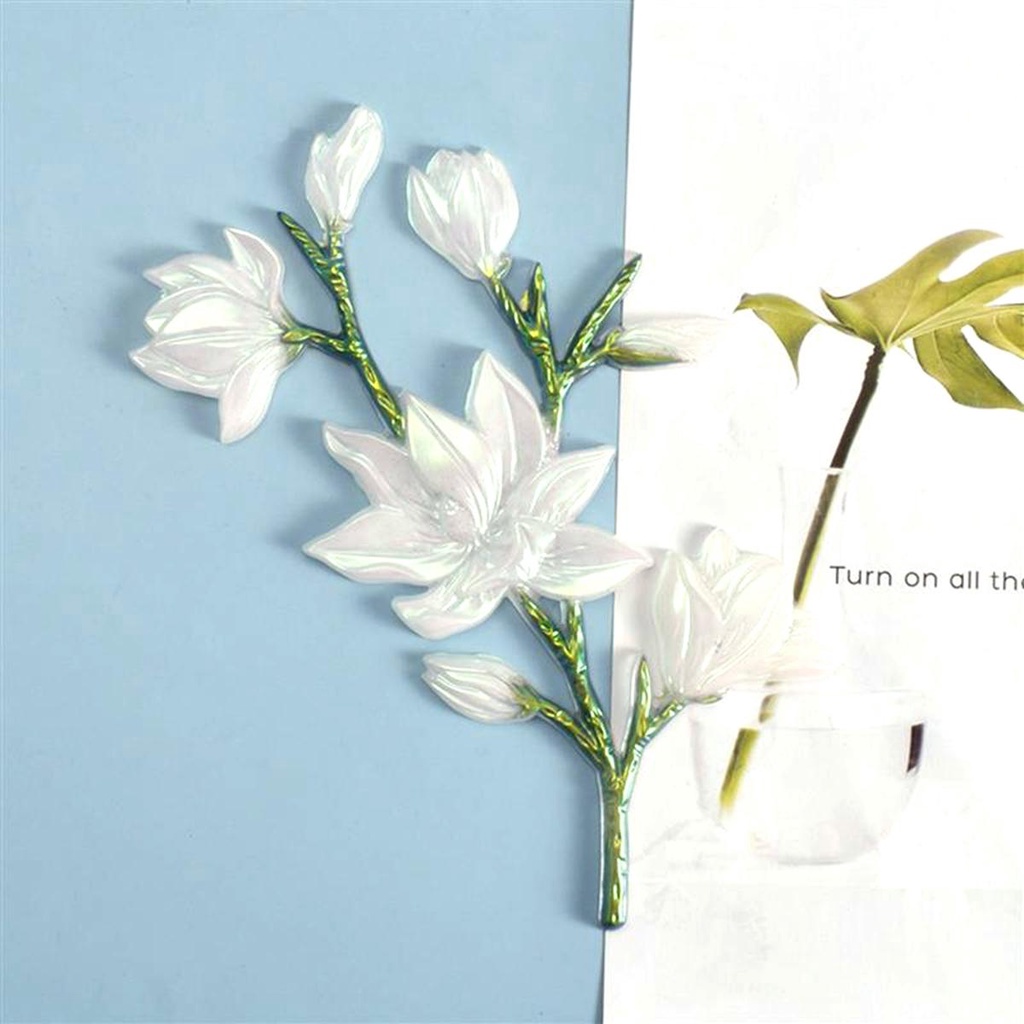 Khuôn Làm Đất Sét Thủ Công Hình Cành Hoa Thanh Lịch