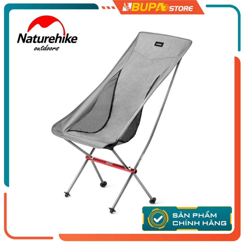 Ghế gấp dã ngoại ngoài trời NatureHike NH18Y060-Z – Có tựa lưng