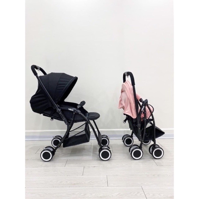 Xe đẩy VOVO 2 chiều 3 tư thế