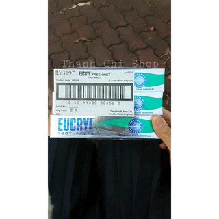 Kem đánh trắng răng/bột eucryl