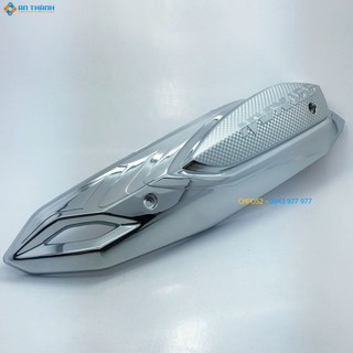 Ốp che pô xe NVX 155 xi Crom.