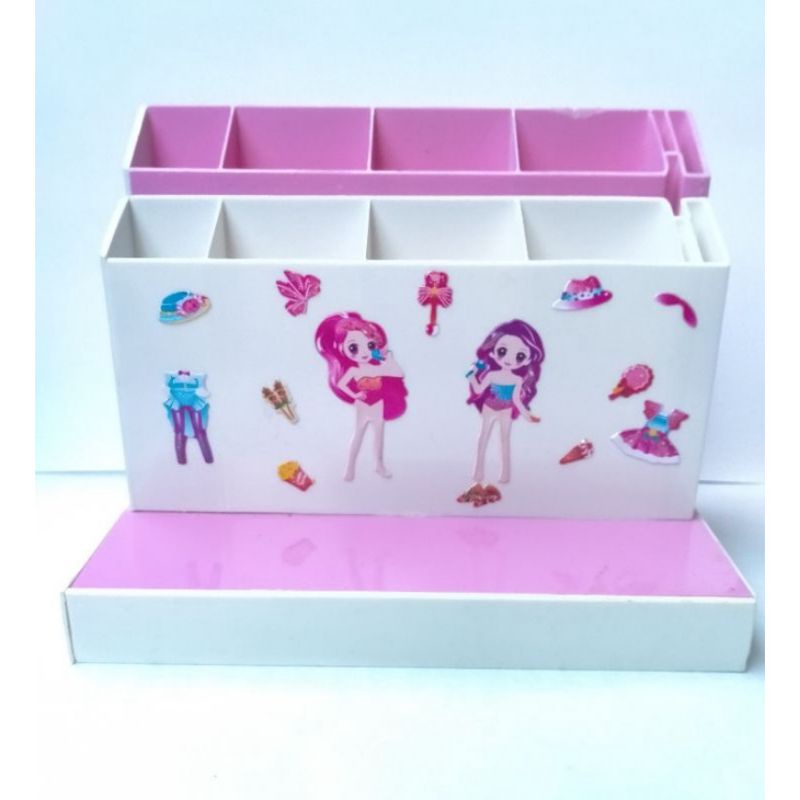 HỘP BÚT 2 TẦNG NHỰA CAO CẤP CHO BÉ YÊU