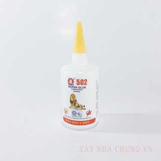 Combo 18 chay Keo dán 502 cao cấp chai lớn 100gr