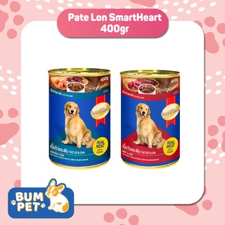 Pate lon smartheart vị bò/gà&gan 400g