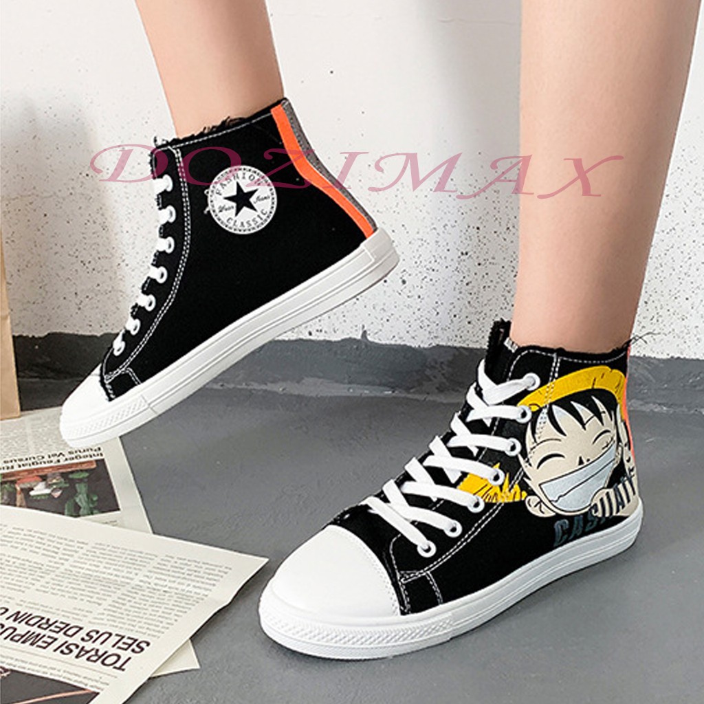 [Mã FAMINI245 giảm 10k đơn từ 20k] giày cổ cao nữ mẫu hoạt hình siêu kute -CCNR - Hàng loại đẹp -Dozimax | BigBuy360 - bigbuy360.vn