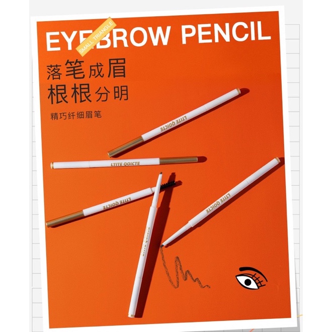 Kẻ mày Little Odin Eyebrow Pencil tự động xoay hai đầu, chống mồ hôi, lâu trôi | WebRaoVat - webraovat.net.vn