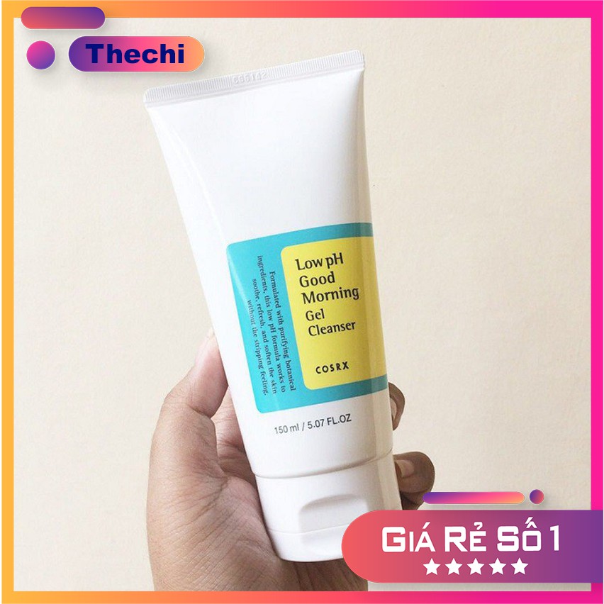 Sữa rửa mặt dịu nhẹ Cosrx Low Ph Good Morning Gel Cleanser Phù hợp với mọi loại da | BigBuy360 - bigbuy360.vn