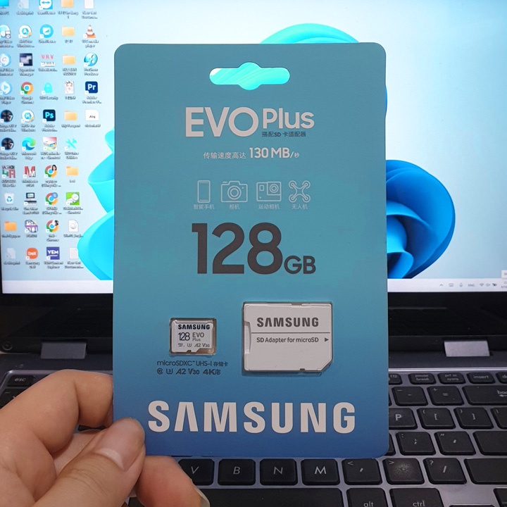 Thẻ nhớ micro SDXC Evo Plus A2 V30 128GB 256GB 512GB - bảo hành 5 năm