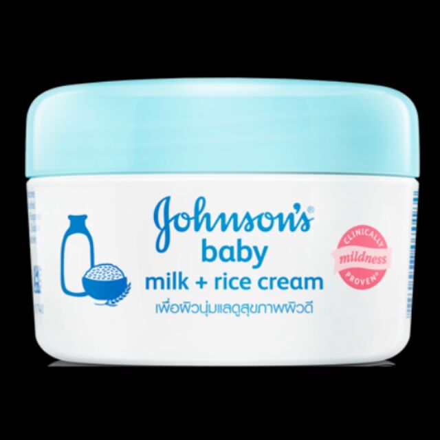 Kem dưỡng da Johnson Baby Cream nắp xanh 50g