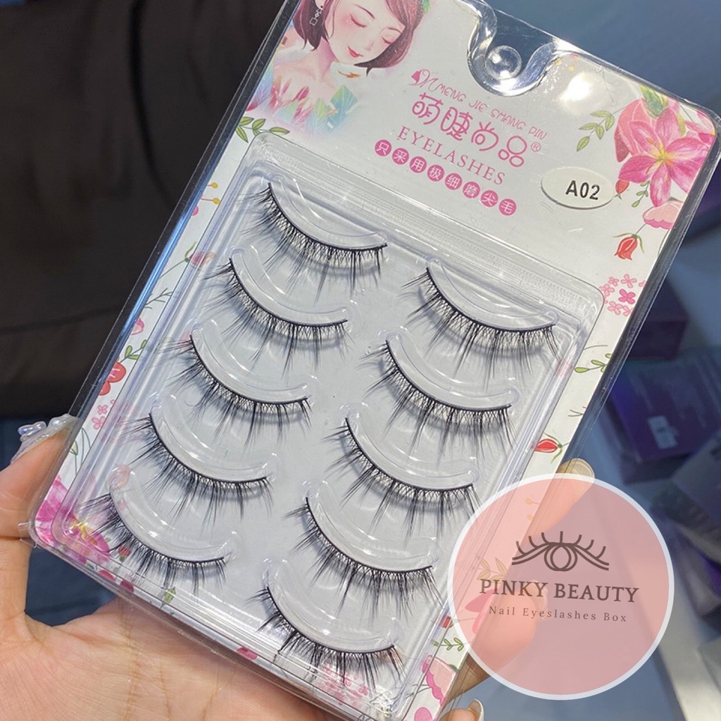 Mi giả gân trong Búp bê, gân siêu mềm 5 cặp/ hộp siêu tự nhiên, nhiều mẫu hot