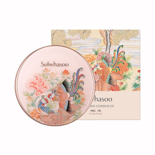 Phấn nước phượng hoàng cushion sulwhasoo bản giới hạn dùng cho mọi loại da màu Xanh kèm lõi refill | BigBuy360 - bigbuy360.vn