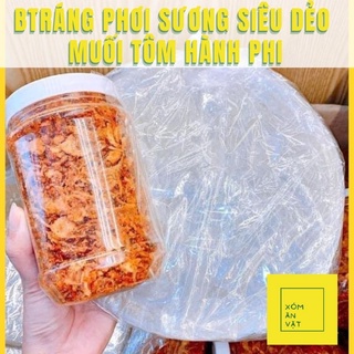 Combo bánh tráng siêu dẻo + muối tôm hành phi - Bánh tráng phơi sương dày dẻo, loại A xuất khẩu