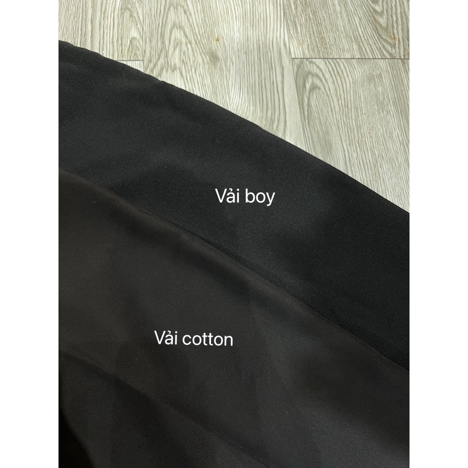 Quần culottes ống rộng nút gài khoá giữa, 2 túi chéo Lovi