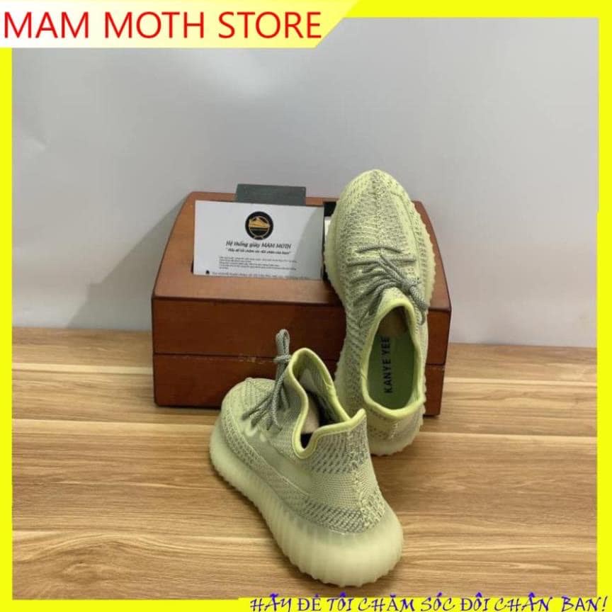 Giày 350 vàng phản quang stt hàng 11 chuẩn full size nam nữ kèm combo quà tặng shop MAM MOTH