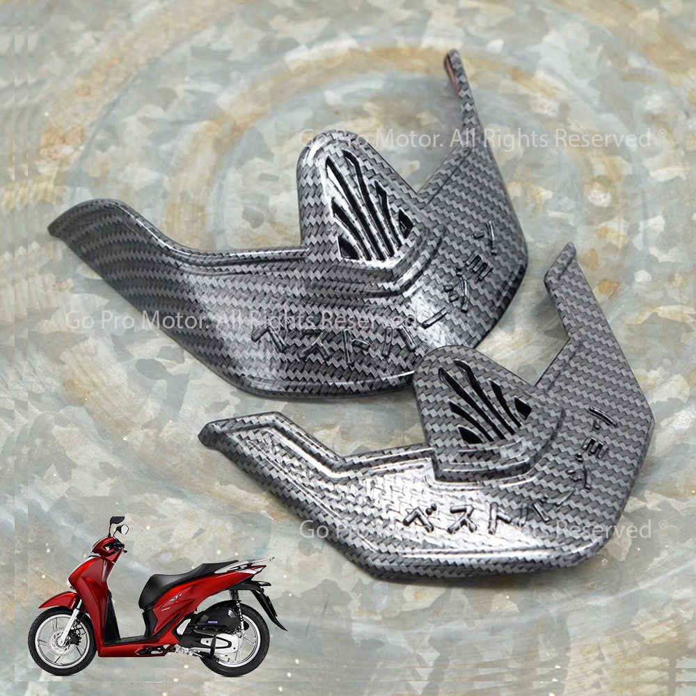 [CHÍNH HÃNG] Ốp Mỏ &amp; Đuôi Dè SH 2020 Nhựa Xi