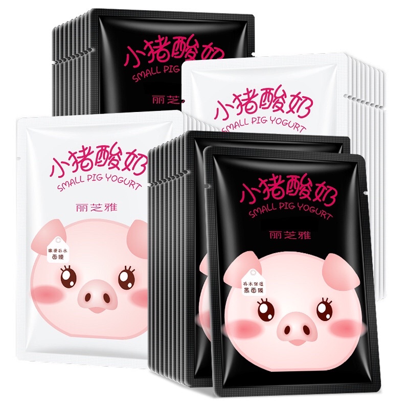 Mặt nạ lợn sữa chua LizeeaA Small Pig Yogurt cấp ẩm trắng da