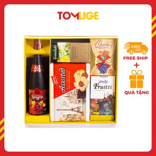 [KHUYẾN MẠI TẾ] HỘP QUÀ TẾT SỨC KHỎE TOMLIGE SHOP [GIAO HÀNG HỎA TỐC]