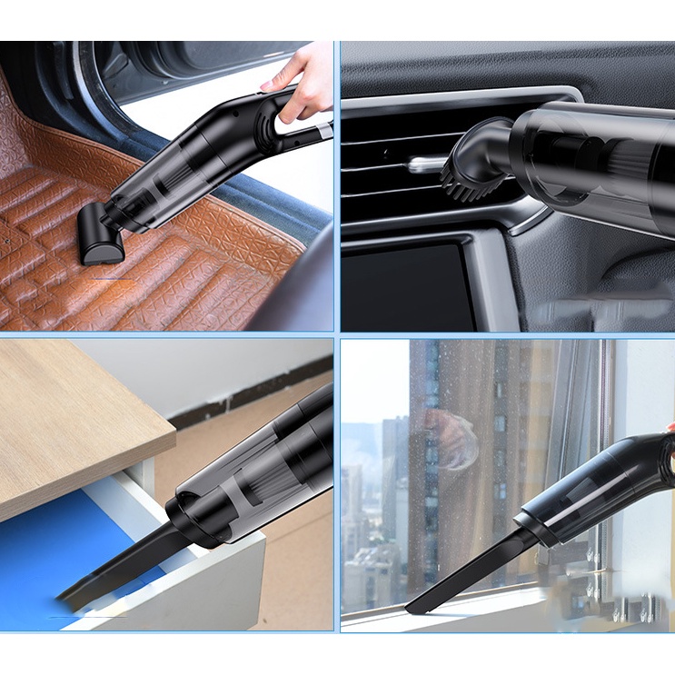 MHB 10, Máy hút bụi cầm tay mini không dây , vệ sinh bàn phím , hút bụi giường, ô tô , máy hút bụi xe hơi