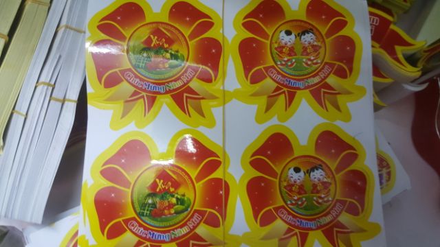 [VPP] [Combo] tem chúc mừng năm mới - happy new year cho khách - tem dán decal | BigBuy360 - bigbuy360.vn