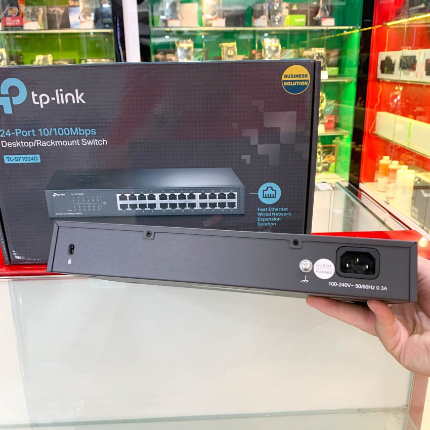 Bộ chia mạng TP-Link TL-SF1024D Switch chia tín hiệu 24 cổng RJ45 10/100Mbps - Hàng chính hãng