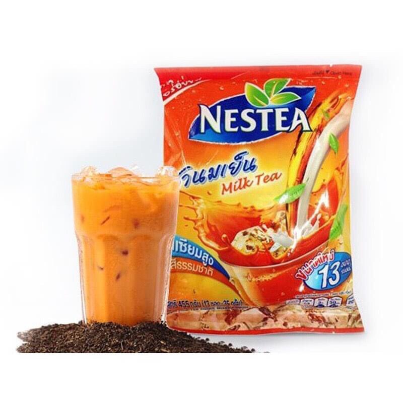 1 BỊCH 13 GÓI TRÀ SỮA NESTEA THÁI LAN 429g