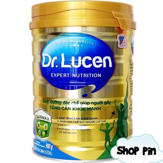 Tặng bộ 3 hộp nhựa - Sữa bột Dr. lucen lon 900g, dinh dưỡng cho người gầy