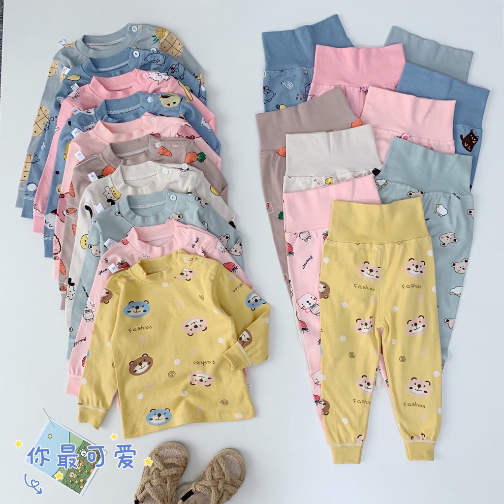 BỘ COTTON CẠP CAO QCCC SIÊU ĐẸP CHO BÉ