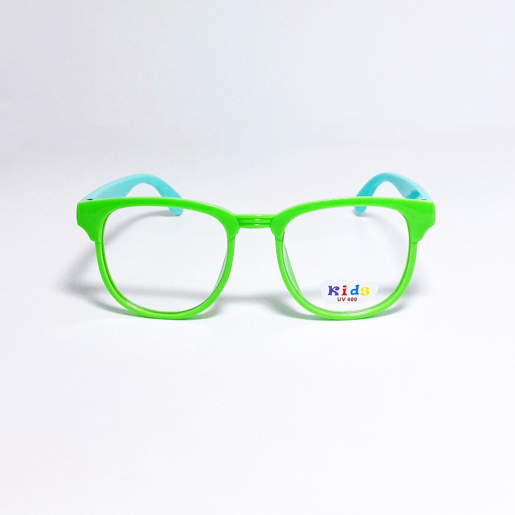 Kính mát trẻ em Jun Secret gọng nhựa, tròng kính dáng vuông đơn giản đáng yêu dành cho bé trai và bé gái JS58A10