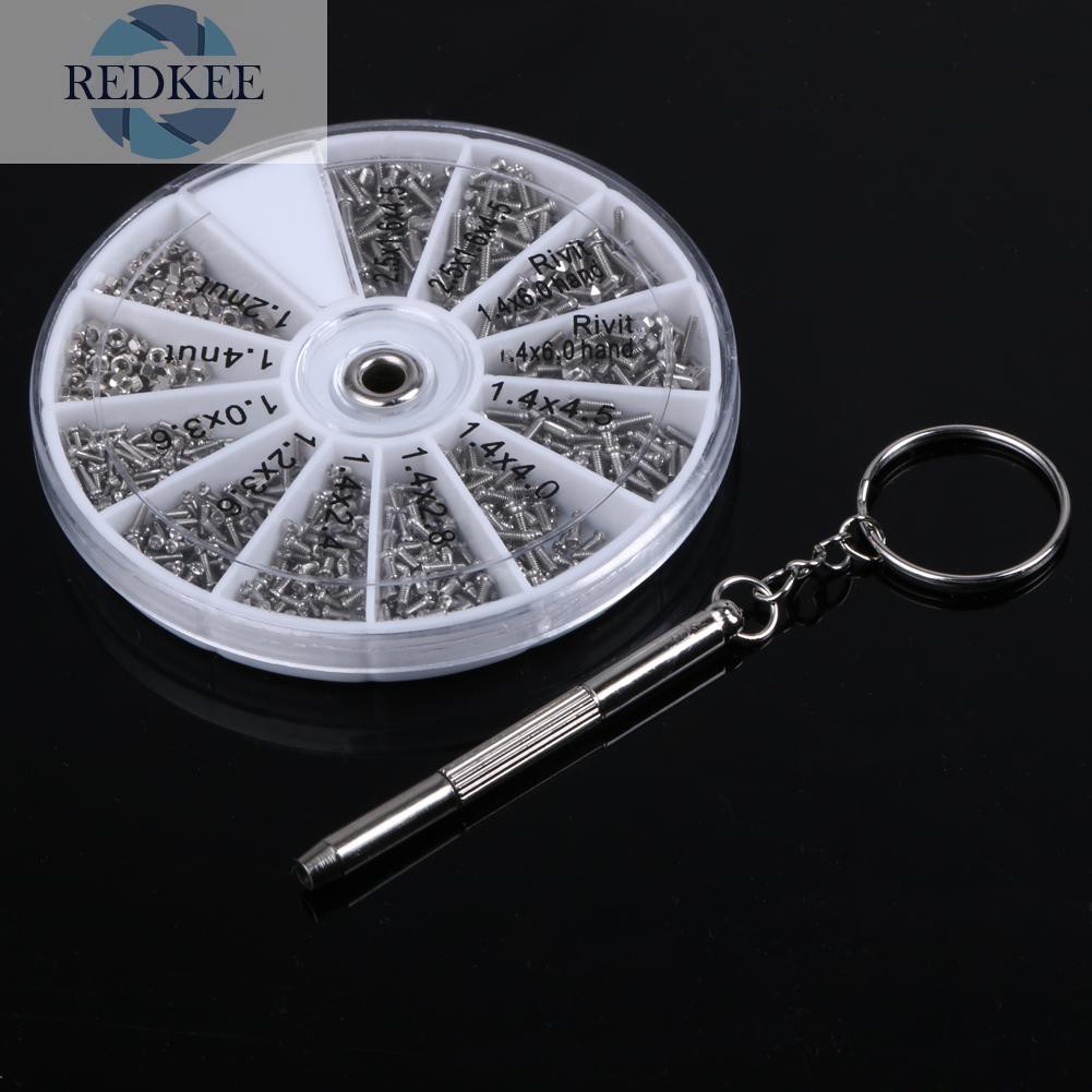 Bộ 600 Đai Ốc Bằng Thép Không Gỉ 12 Loại