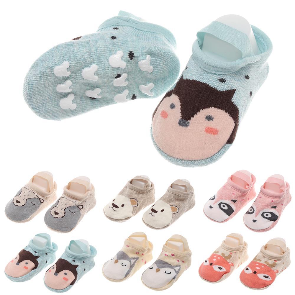 MIHAN1 Tất Cotton Chống Trượt Cho Bé Tập Đi