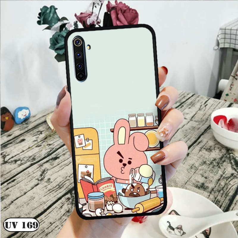 Ốp lưng nhám Realme 6/6 Pro - in hình