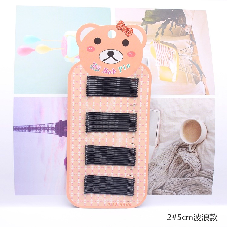 Set 50 cái kẹp tóc mái tăm basic tiện lợi dành cho nữ BAG U KEPTAM50