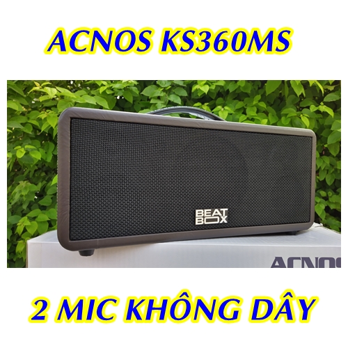 LOA KEÓ XÁCH TAY DI ĐỘNG ACNOS KBEATBOX KS360MS