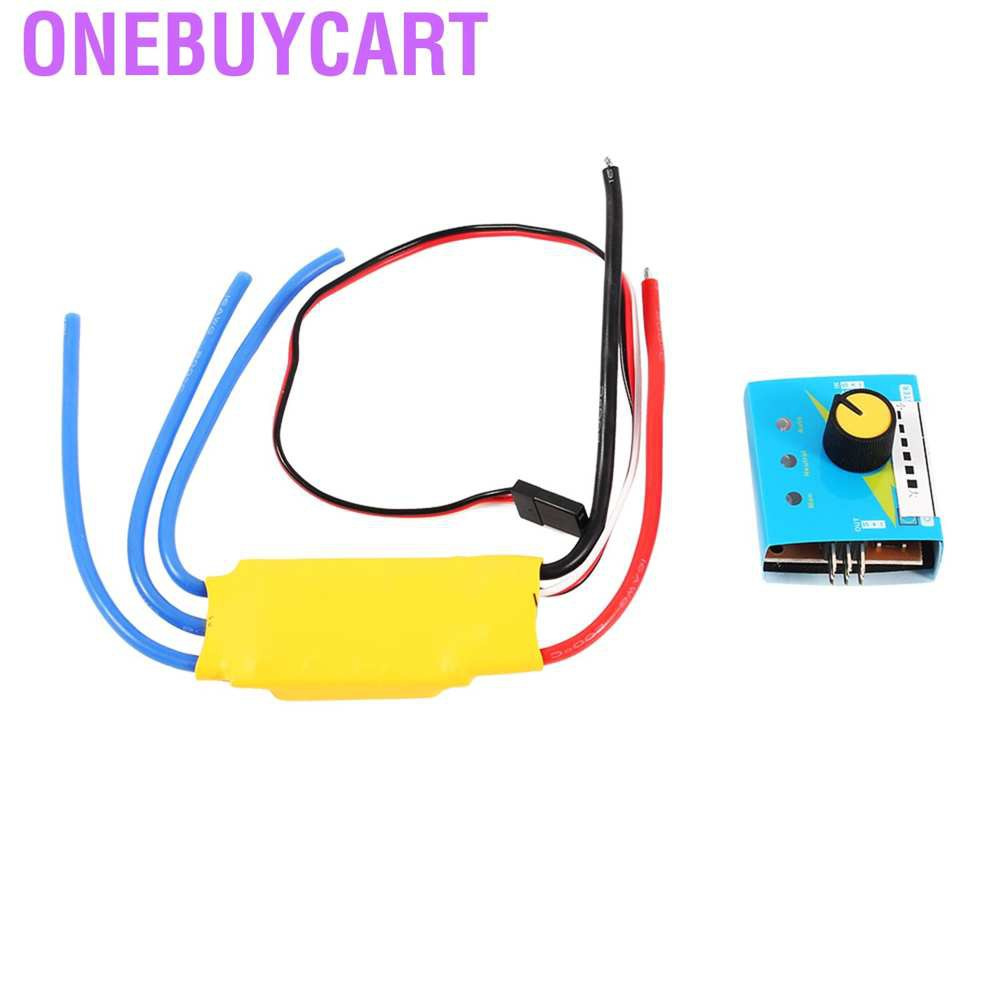 Onebuycart DC6-12.8V 360W 32A High-Power Brushless PWM Controller Motor Speed Control New