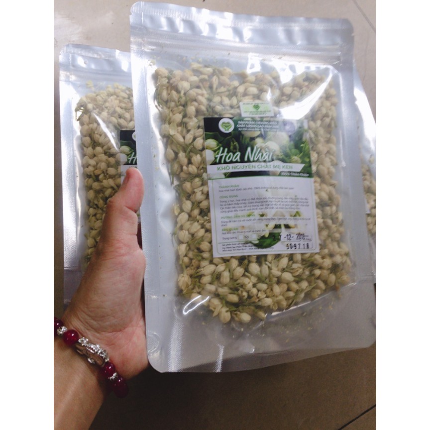 Trà hoa Nhài Mẹ Ken - gói 100g - hoa nhài sấy lạnh, an thần, ngủ ngon, đẹp da, thanh nhiệt, thải độc