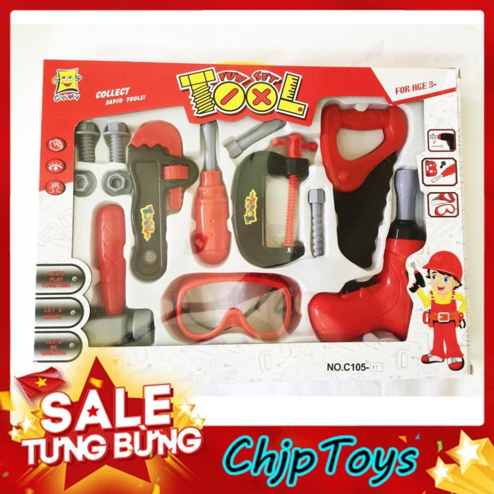 ĐỒ CHƠI TRẺ EM - Bộ Dụng Cụ Sửa Chữa Kỹ Sư - kingtoys99