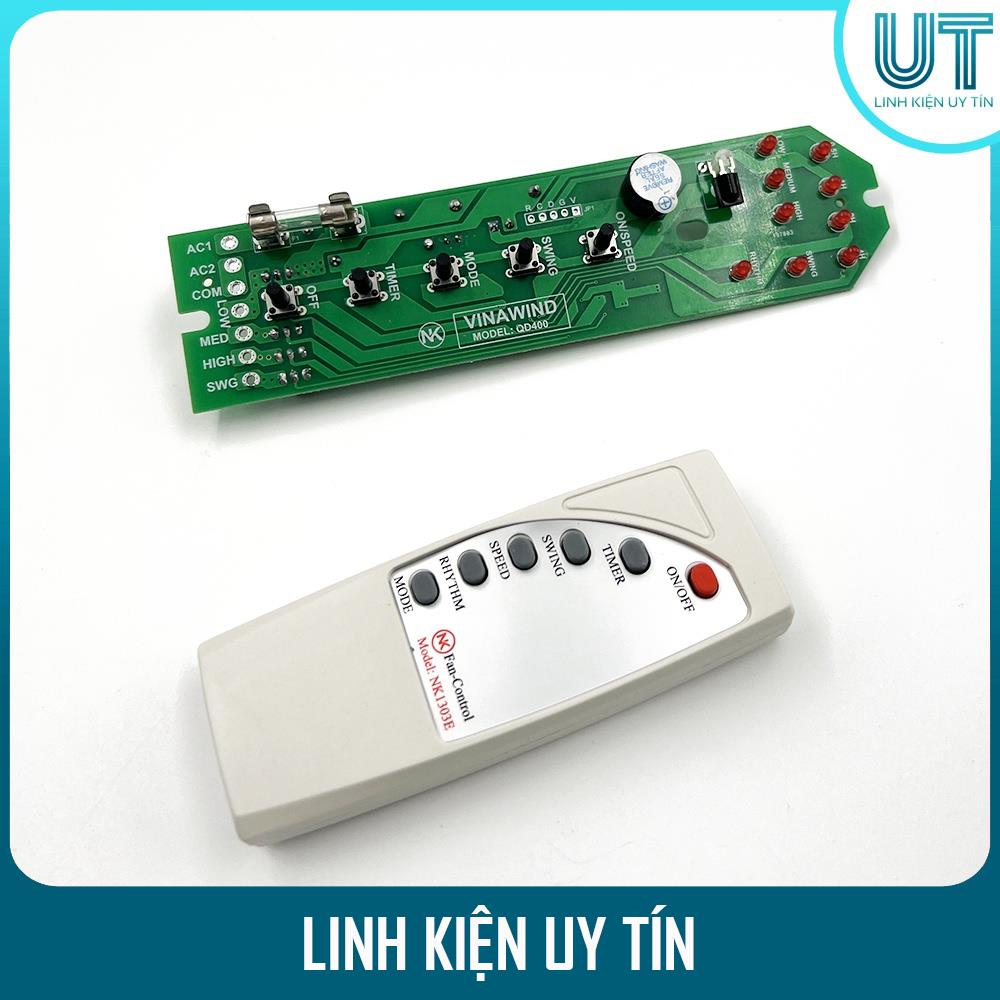 Mạch điều khiển quạt đứng cây từ xa VINAWIN QD400 - Chính hãng