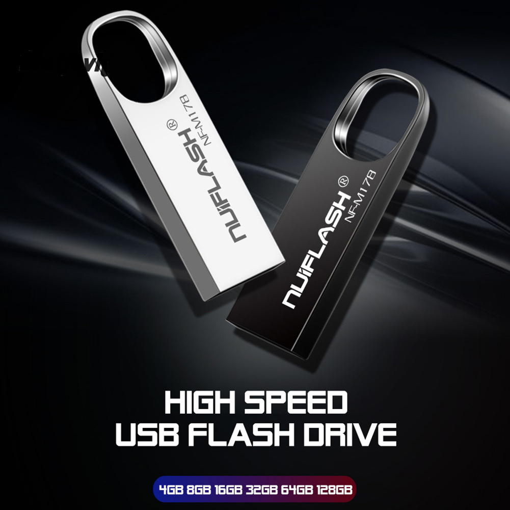 Usb Tốc Độ Cao 4 / 8 / 16 / 32 / 64gb Kèm Móc Khóa Tiện Dụng