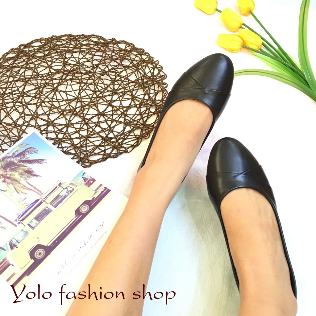 [Hình thật] M17 Giày búp bê nữ đế bằng hàng VNXK họa tiết nơ lật siêu bền, êm chân | BigBuy360 - bigbuy360.vn