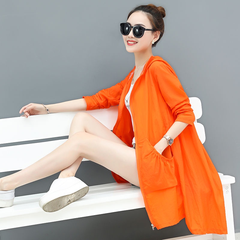 Áo Khoác Dáng Rộng Chống Tia UV Chống Tia UV Phong Cách Hàn Quốc Thời Trang Mùa Hè 180 Jin Có Thể Mặc Vào Mùa Hè Cho Nữ
