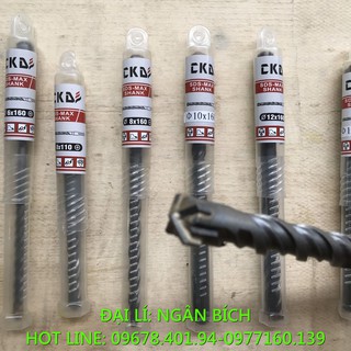 Mũi khoan bê tông, khoan tường CKD